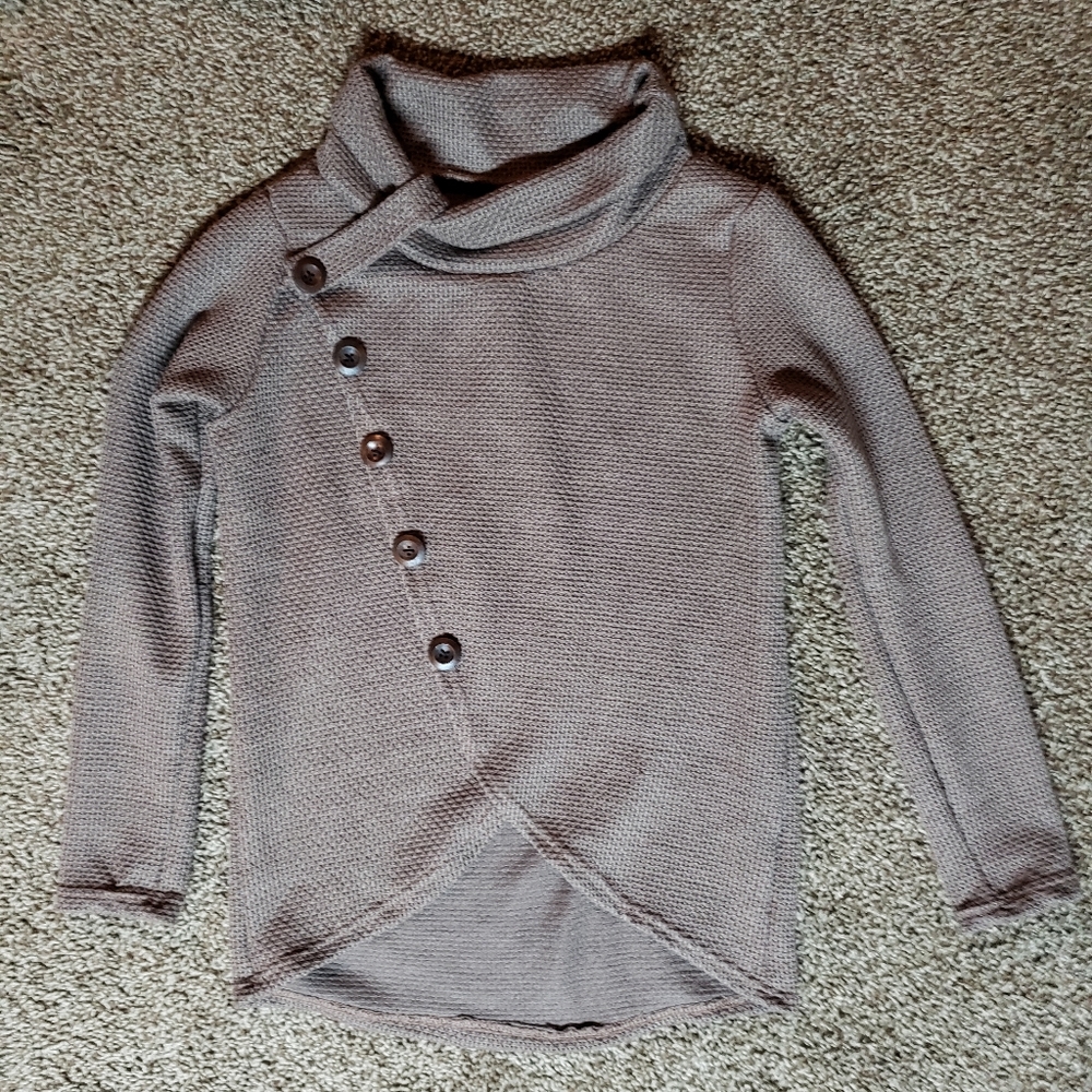 Waffle pattern Sweater - Picture 3 of 6
